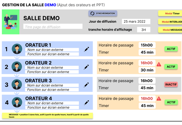 application pour congrès médicaux