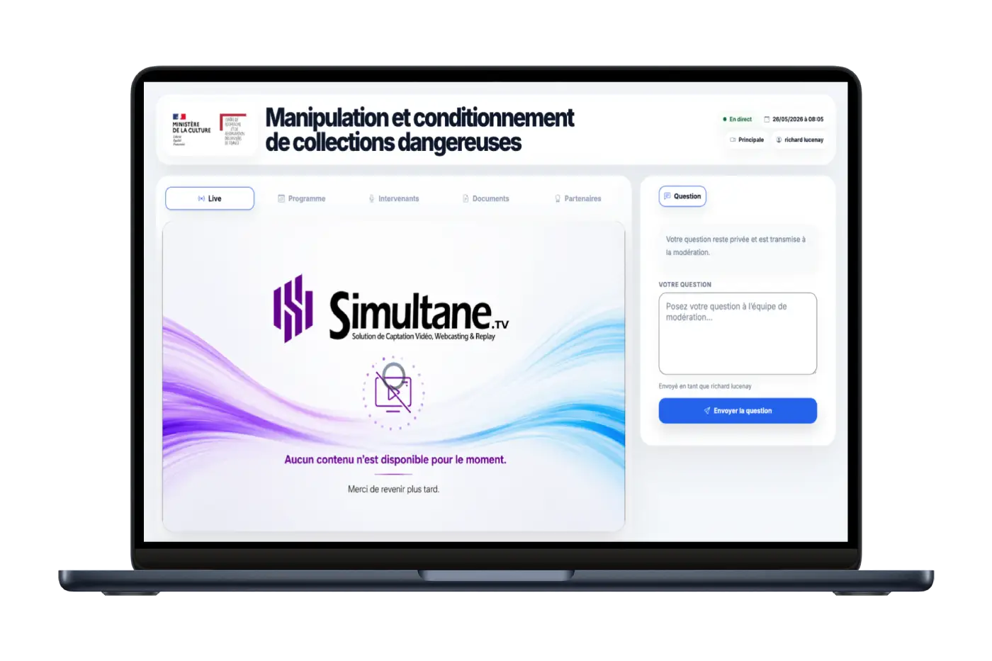 Captation video, streaming live, prestataire streaming